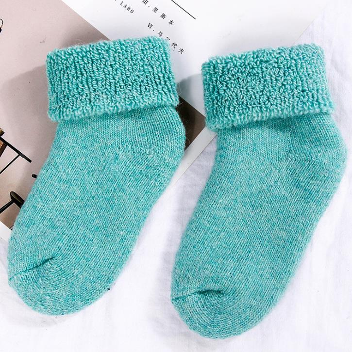 Thick terry wool socks for kids Sock Manufacturers