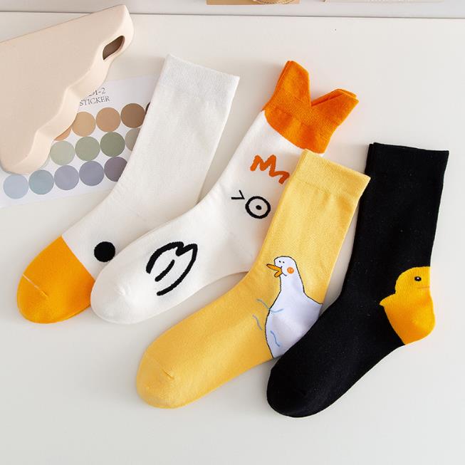 Funny cute duck pattern socks | Sock Manufacturers