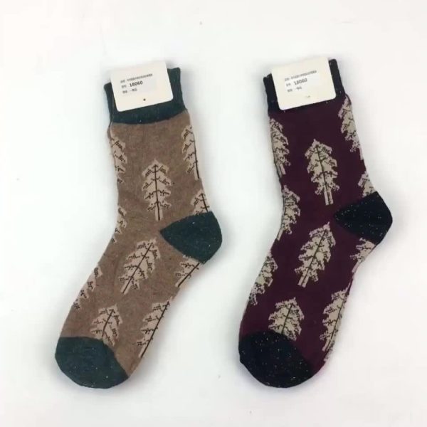 Hot sale winter thick cozy wool socks (1)