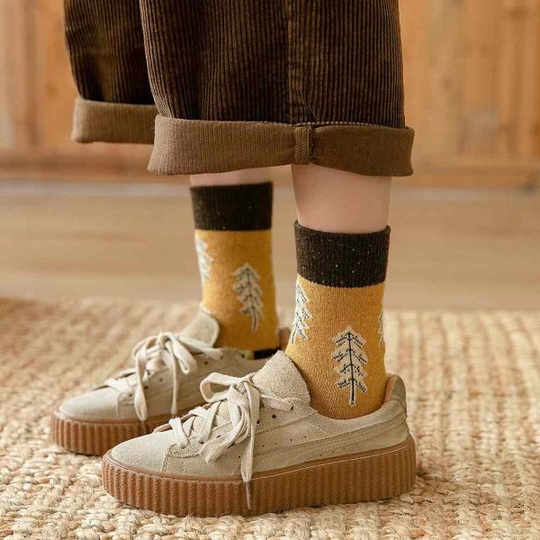 Hot sale winter thick cozy wool socks (6)